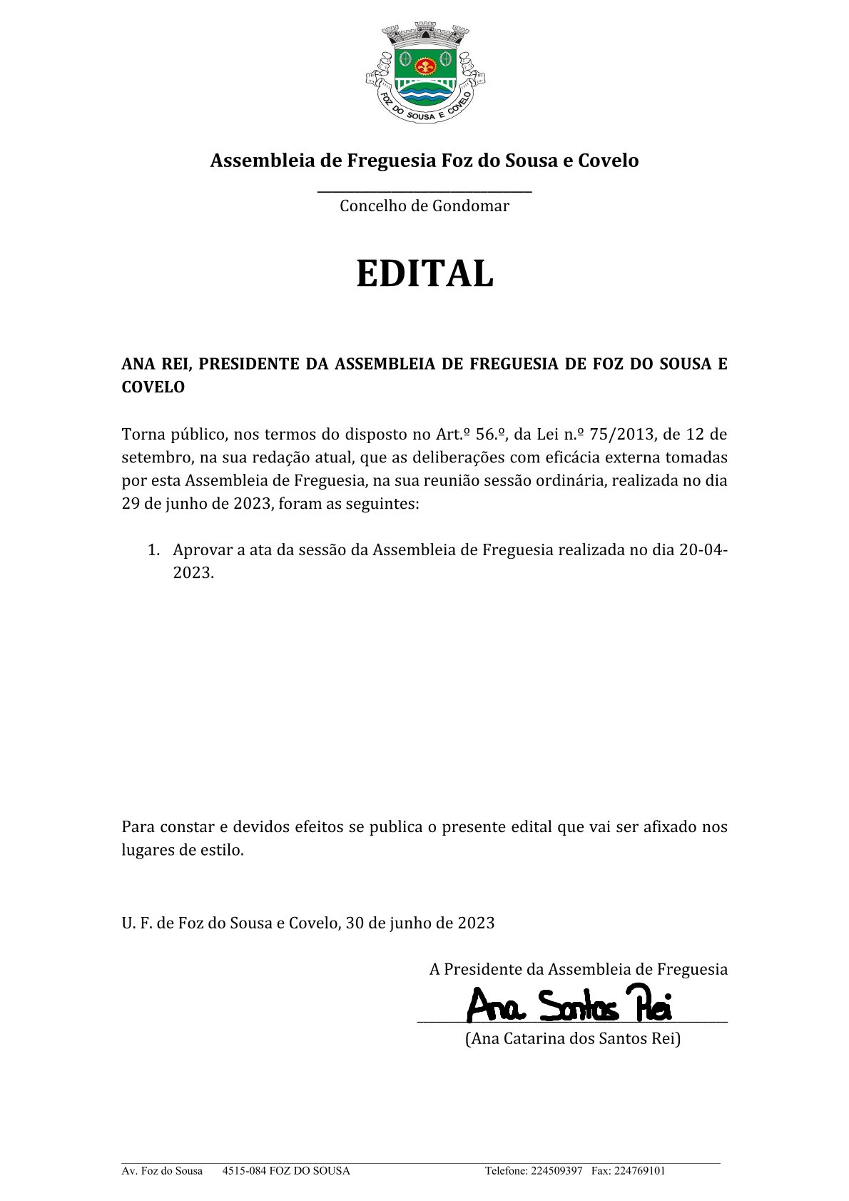 Edital Eficacia Externa 29 06 2023